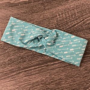 Wide Twist Headband Arrows Handmade NEW